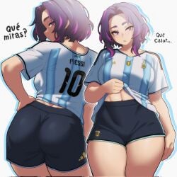 kaina tsutsumi from asociacion del futbol argentino by evoltodraw