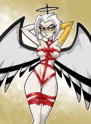 lute (hazbin hotel) from christmas by centinel303