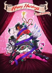 loona (helluva boss) from christmas by blushpanda