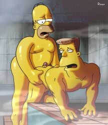 homer simpson from the simpsons by risenguy