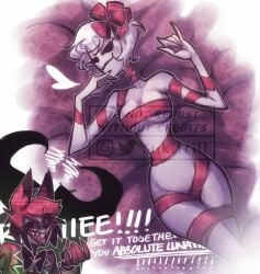 alastor (hazbin hotel) from christmas