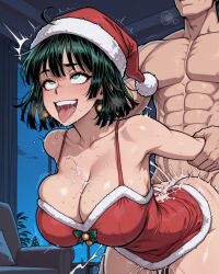 fubuki (one-punch man) from christmas by kinia
