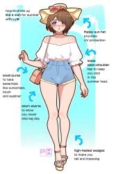 1boy 1femboy adorable bulge crossdressing crossdressing_male cute educational femboy feminine_male gay high_heels homosexual homosexual_male instructions male_only male_penetrated meme pink_horizons purse shorts text