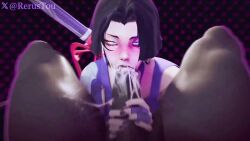 3d animated continuous_ejaculation cum_down_throat cum_hungry cum_in_mouth cum_overflow cumming_while_penetrating deep_blowjob deepthroat drinking_cum female gigantic_penis huge_balls marvel marvel_rivals psylocke psylocke_(sai) psylocke_(sai)_(vengeance) rerustou short_video shorter_than_30_seconds sound swallowing_cum tagme video