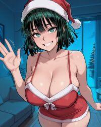 fubuki (one-punch man) from christmas by kinia