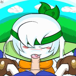 kirby_(series) knuckle_joe oral_sex sirica_(kirby) tagme