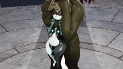 1boy 1girls 3d ambiguous_penetration animated boobs choke_hold cock_sleeve extreme_size_difference female female_penetrated fleshlight from_behind_position ganondorf giant headlock heart-shaped_pupils humanoid humanoid_on_humanoid humanoid_penetrated humanoid_penetrating humanoid_penetrating_humanoid imp_midna larger_male living_fleshlight living_onahole living_sex_toy macro male male/female male_penetrating male_penetrating_female micro micro_on_macro micro_on_penis midna minigirl minigirl_on_penis onahole sex size_difference smaller_female sound ssmerchant standing_sex stomach_bulge tagme the_legend_of_zelda video