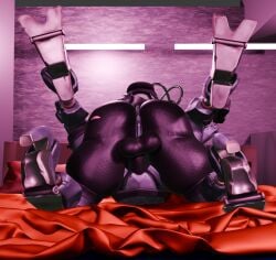 1futa 1girls 3d anal balls bed big_ass blender clone fortnite futa_on_female futanari penis rebel_(fortnite) robot robot_girl room sex shiny thick_thighs