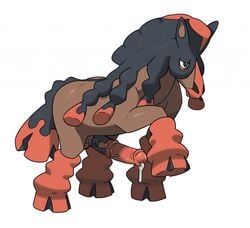 1animal 1boy animal_genitalia animal_penis cum cum_drip edit equine equine_penis feral feral_focus feral_only full-length_portrait full_length horse horsecock illuminatii male_only mammal mudsdale nintendo pokemon pokemon_sm portrait solo standing