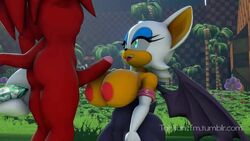 3d 3d_model animated anthro areola bat big_breasts breasts cum cum_in_mouth cum_inside duo echidna erect_nipples erection eyelashes fangs fellatio female furry huge_breasts knuckles_the_echidna knuxouge lipstick male male/female mammal mobian mobian_(species) mobian_bat monotreme nipples no_sound nude oral oral_sex penis rouge_the_bat sega sex short_playtime sonic_(series) sonic_adventure_2 sonic_the_hedgehog_(series) straight tahlian video