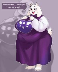 bbw champchidi chubby chubby_female furry tagme toriel undertale