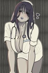 1girls 2d female female_only light_skin looking_at_viewer nurse nurse_uniform