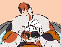 big_ass big_butt blowjob blowjob_face blowjob_only feline feline furry gay gay_blowjob gay_sex sucking sucking_dick sucking_penis yifforroarts