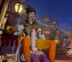 1boy 1boy1girl 1boy1girls 1girls 3d 3d_(artwork) blender blender_(artwork) blender_(software) blizzard_entertainment brown_hair brown_hair brunette_female brunette_hair_female dont_bully_(artist) female_on_top femboy femboy_on_female femboydom goggles huge_cock hung_femboy hyper_penis imminent_sex lena_oxton lesbian_with_male light-skinned_female light-skinned_male light_skin orientation_play overwatch partially_clothed partially_clothed_female partially_clothed_male short_hair tracer