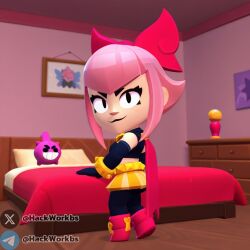 ai_generated ass brawl_stars melodie melodie_(brawl_stars)