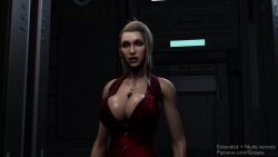 animated animation big_breasts blonde_female blonde_hair bondage chastity_cage cleavage cloud cloud_strife dirty_talk dungeon femdom final_fantasy final_fantasy_vii greese handjob hourglass_figure precum_drip scarlet_(ffvii) tagme video wide_hips