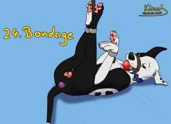 2024 anal anal_sex anatomically_correct animal_genitalia animal_vulva ankle_cuffs ankles_tied ball_gag bird_dog black_body black_fur black_nose bondage bondage bondage_gear bound buttplug canid canine canine_genitalia canine_vulva canis collar collar_tag cuff_(restraint) cuffed_ankles cuffed_wrists dalmatian domestic_dog female female_feral female_penetrated feral feral_penetrated fur gag gagged gem genitals hands_tied harness harness_ball_gag harness_gag hi_res hunting_dog jess_(kinaj) jewel_buttplug kinaj kinktober_2024 labrador legs_tied legs_up light_bondage lying mammal metal_cuffs mixed_breed multi_nipple muzzle_(object) nipples on_back orange_eyes pawpads paws penetration pink_vulva plug_(sex_toy) red_ball_gag restraints retriever sex_toy sex_toy_penetration short_fur solo teats vulva white_body white_fur wrist_cuffs