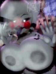 1boy 1girls 3d 3d_animation against_glass against_surface animated big_breasts blush breasts breasts_on_glass cattzz fazclaire's_nightclub female five_nights_at_freddy's gif glowing glowing_eyes heart_tattoo looking_at_viewer male marie_(cally3d) marionette_(fnaf) puppet_(fnaf) shower straight tagme tattoo tongue tongue_out