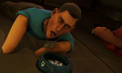 amputee cum_eating dog_bowl gay male medic_(team_fortress_2) non-con non-consensual quadruple_amputee scout_(team_fortress_2) sfm source_filmmaker team_fortress_2 tf2 yaoi