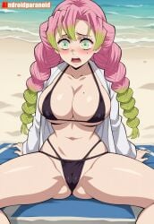 1girls ai_generated aindroidparanoid ass ass big_ass big_breasts big_butt bikini breasts busty cleavage curvy cute demon_slayer fat_ass female female_only hair hi_res hips huge_ass huge_breasts human kanroji_mitsuri kimetsu_no_yaiba large_ass large_breasts legs narrow_waist slim_waist tagme thick_ass thick_thighs voluptuous waist wide_hips
