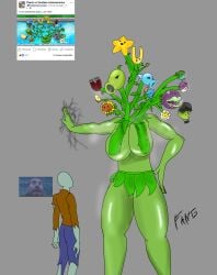 big_ass big_breasts butterfly chimera chomper_(pvz) dios_nos_a_abandonado dominant_female gold_magnet_(pvz) horny_female magnet-shroom_(pvz) peashooter_(pvz) plants_vs_zombies puff_shroom_(pvz) sea-shroom_(pvz) snow_pea_(pvz) starfruit_(pvz) sunflower_(pvz) tagme voluptuous_female wtf_is_this xd zombie_(pvz)