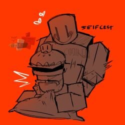 007n7 anal anal_sex blush c00lkidd gay gay_sex not_forsaken roblox robloxian selfcest sharp_teeth yaoi