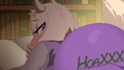 2d 2girls animated anthro ass ass_in_dress big_ass big_butt blonde_hair blue_eyes cunnilingus cunnilingus_in_skirt deer deer_girl deer_humanoid deltarune duo duo_focus eating_ass enormous_ass enormous_butt face_in_ass fat_ass fat_butt female furry goat goat_girl goat_humanoid head_under_clothes head_under_skirt large_ass large_butt noelle_holiday panties plump_ass purple_eyes reading rubyredva skirt skirt_up smothering sniffing_ass sound tagme tailwag thehoaxxx thick_ass thick_thighs toriel undertale undertale_(series) underwear video whisperfoot yuri