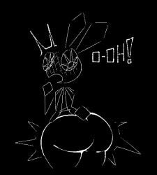 vibri from vib-ribbon by breakcoreyuri