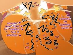 anus balls censored comic cum cum_in_pussy cum_inside cum_on_body digimon digimon_(species) digital_sex_sleeve english_text female hard_translated heart human japanese_text male mammal mosaic_censoring penetration penis pussy renamon sex sindoll text translated vaginal_penetration