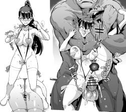 1boy 1girls ahe_gao ahe_gao angry arena audience bad_end balls bangs barely_clothed big_balls big_breasts big_penis bikini_aside black_hair blush breasts censored choke_hold clenched_hand cum cum_in_pussy cum_in_pussy cum_inside defeated defeated_heroine doujinshi embarrassed embarrassed_nude_female eyes_rolling_back fan_no_hitori female female_penetrated femsub fucked_silly hair_pull half_naked headlock heart-shaped_pasties helpless hi_res holding_arm humiliation impregnation instant_loss_2koma leg_lift leg_up male male/female male_domination male_penetrating male_penetrating_female monochrome muscular muscular_male nipple_slip nipples orc overflow pasties penis ponytail ponytail_hold public pussy rape reverse_upright_straddle ribbon schoolgirl sex size_difference sling_bikini standing standing_on_one_leg stockings stomach_bulge struggling tears thick_cum thighhighs third-party_edit thong_aside tight_clothing vaginal_penetration wardrobe_malfunction wrestling wrestling_ring
