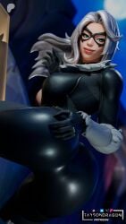 black cat (fortnite) from fortnite by taysondragon