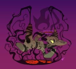 alpaca anal breasts camelid female fionthebunny flat_chested genitals hi_res mammal nipples occult_symbol pentagram piercing pussy questionable_consent symbol tentacle text vaginal_penetration vulva