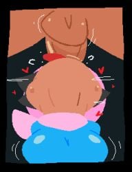 1boy 1girls 2d 2d_(artwork) absurd_res balls big_breasts big_penis black_background black_hair black_hair_female blowjob blue_topwear bodily_fluids border bottomless bottomless_male breast_jiggle breasts busty clothed_female clothed_female_nude_male clothed_sex clothes clothing dark-skinned_female dark-skinned_male dark_skin digital_drawing_(artwork) digital_media_(artwork) dominant dominant_male duo duolingo enjoying erect_penis erection face_fucking facing_away female female_focus femsub front_view genitals headgear headwear heart hearts_around_head hijab huge_breasts huge_cock human human_only irrumatio jiggling_breasts jjoyplus looking_up loving_it male maledom motion_lines mouthful movement_lines muslim muslim_female naked naked_male not_furry nude nude_male oral oral_penetration oral_sex partial_male penis penis_in_mouth pink_headwear pink_hijab pixel_art red_tongue saliva saliva_drip sex short_hair simple_background skin_tight skintight skintight_clothing submissive submissive_female tag_panic tagme thick_penis throat_fuck throat_swabbing tight_clothing tight_fit tongue tongue_out tongue_out_blowjob topwear unseen_male_face upper_body voluptuous voluptuous_female zari_(duolingo)