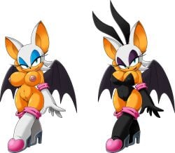 rouge the bat from sega by lordstevie
