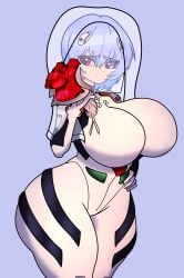 ayanami rei from neon genesis evangelion by p1pperoni