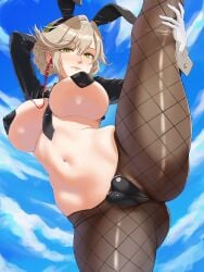 ade (agent bunny) (nikke) from goddess of victory: nikke by ultrabinou