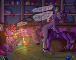 berry_punch_(mlp) cutie_mark english_text fan_character female friendship_is_magic male mind_control my_little_pony pinkie_pie_(mlp) poisindoodles sleep_molestation sleep_sex sleeping smooth_skin straight text