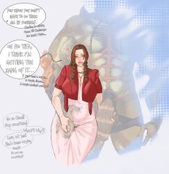 aerith gainsborough from final fantasy by tokyoplip
