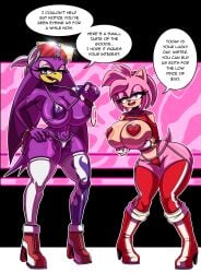 amy rose from sonic (series) by cxrryart