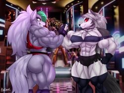 loona (helluva boss) from five nights at freddy's by e4hargus