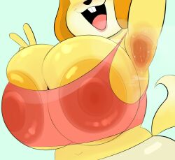isabelle (animal crossing) from animal crossing by ota (artist)