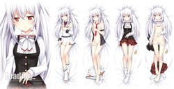 breasts clothes dakimakura isla_(plastic_memories) plastic_memories pussy uncensored white_hair