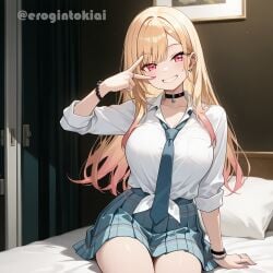 kitagawa marin from my dress up darling by erogintokiai