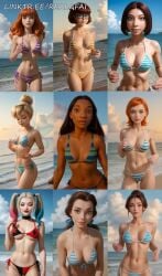 Aged Up, Ai Generated, Alley, Alternate Breast Size