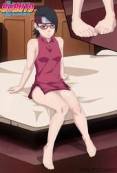 sarada uchiha from boruto: naruto next generations by eroticgeek2