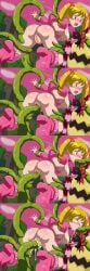 1boy 1boy1girl 1girls airu_suzaki big_breasts blonde_hair blossomon blush breasts cum cum_in_mouth cum_in_pussy cum_inside defeated digimon digimon_(species) digimon_xros_wars digimon_xros_wars-hunters female forced forced_oral licking licking_nipples looking_pleasured looking_up male male/female monster monster_on_female nipples pink_eyes plant pussy rape tentacle tentacle_rape tentacle_sex twintails vagina vaginal_penetration