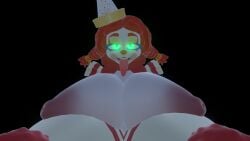 clown fnaf green_eyes secret_of_the_mimic vrchat