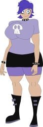 big_breasts cartoon_network curvy curvy_figure hi_hi_puffy_amiyumi solo solo_female taller_female taller_girl yumi yumi_yoshimura