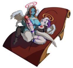 1futa 1girls alien angel angel's_halo angels aqua_eyes arm_tattoo bed big_breasts big_penis blue_eyes blue_skin breasts chair club_shaped_penis concerned cyan_eyes eonbound erect erection facial_tattoo full_body_tattoo futa_on_female futanari goddess goth grey_skin hair halo huge_breasts huge_cock hyper_penis impossible_fit indigo_hair intersex inverted_nipples it'll_never_fit jacqli lace-trimmed_thighhighs large_breasts large_penis larger_female long_breasts long_penis looking_at_penis married married_couple milf multicolored_hair nervous nipples nocturna penis penis_awe penis_tattoo phessian pink_eyes pointy_ears puffy_nipples purple_hair rainbow_hair red_hair robot robot_girl shirt_up size_difference small_but_hung small_dom_big_sub smaller_futanari stockings tattoo tattoos thick_penis top_lift tribal_tattoo two_tone_hair two_tone_skin violet_hair white_hair white_stockings xaessya