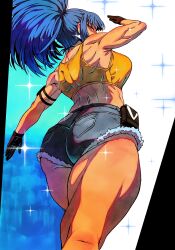 leona heidern from king of fighters by fte18